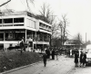 Volunteers and emergency services fill Pennefather’s Road after the bomb blast. (Courtesy of Aldershot Military Museum)